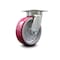 Service Caster 6 Inch Kingpinless Poly on Aluminum Wheel Swivel Top Plate Caster SCC-KP30S620-PAR - alternate 2